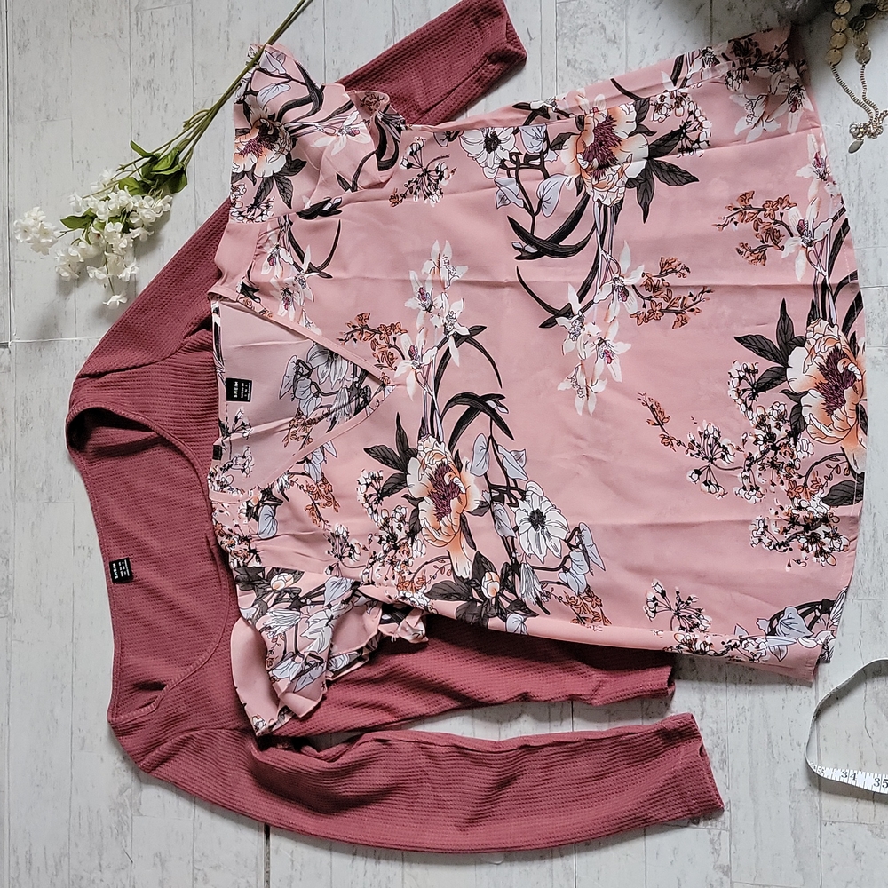 New Shein maternity shirt bundle. Floral